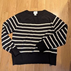 H&M Black Knit Sweater